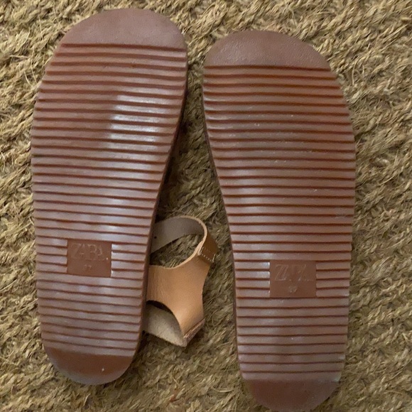 Zara woman sandals Genuine leather - Picture 4 of 8